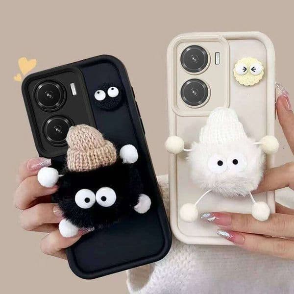 Soft Case for Vivo Y15 Y17 Y27s Y03 Y28 Y18 Y12 Y17s Y35 Y12s Y21 Y100 Y22 Y16 Y30 Y20 Y36 Y27 Y51 Fashion 3D Cute Briquet Cover