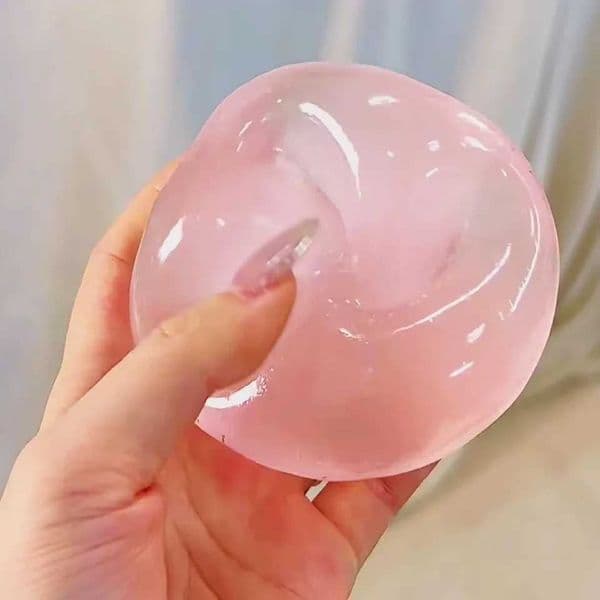 Blue Maltose Transparent Squishy Fidget Toy Soft Simulated Slow Rising Anti-Stress Anxiety Relief Sensory Decompression Gift Z260602