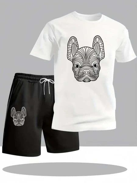Summer Mens Quick Dry Casual Short Slve TShirt And Shorts Set City Strt Fashion Running Sports 2Piece Suit 260401 D260602