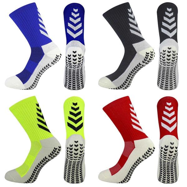 Men Football Socks Athletic Non Slip Soccer Socks Cushioned Breathable For Running Yoga Basketball Hiking Sports Grip Socks H260602