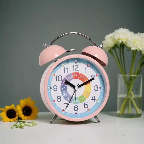 1pc student-only bedroom table alarm clock 3-inch early education small alarm clock Room/home dcorT260601