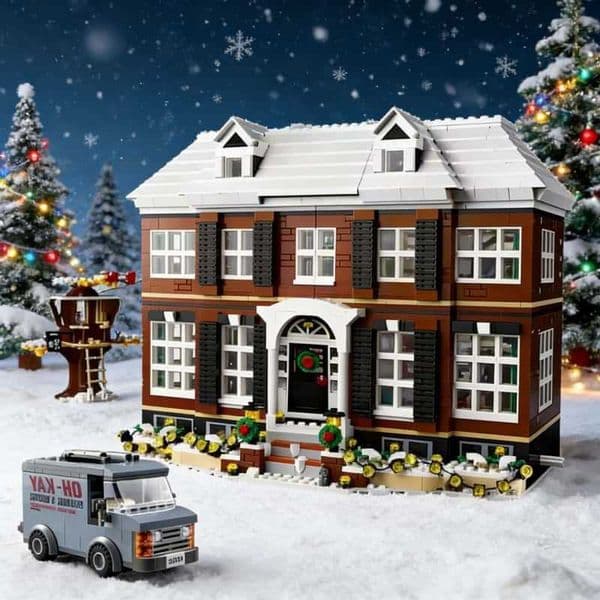 New 2025 3955pcs creative home alone set model decoration building blocks adult educational toys Christmas gifts L2606020OOA
