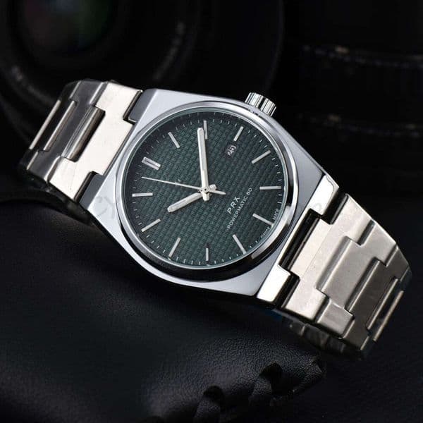 2026Aaa Tissotlys Prx Mens Watch Designer Watch Tissit Watch Automatic Mechanical Quartz Stainless Steel Waterproof Display Butterfly Buckle Strap Tissit Ba5