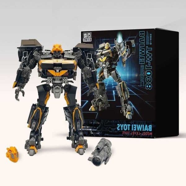 BAIWEI TW-1038 TW1038 Transformation Black Bee Warrior 4 Movable Robot Collection Gift Ready Stock 100 Original Box L260602