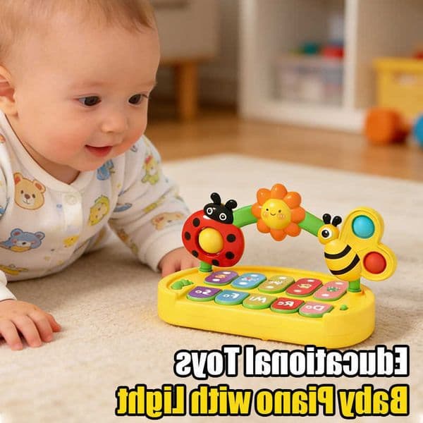 Baby Piano Toy Toddler Kids Keyboard Electric Musical Instruments Development Games for Babies Early Learning Educational Toys L260603