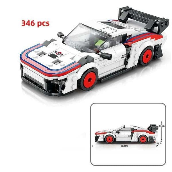 City Car Vehicle Speed Racer Building Blocks Brick Racing Super Technique Car Moc Creative Garage Set Educational Toys C260603