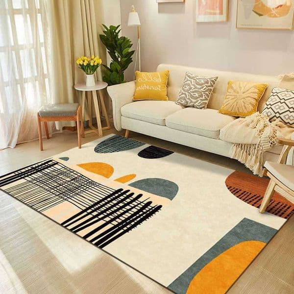 Modern Minimalist VIKAMA Rug Living Room Sofa Large Area Carpet Bedroom Bedside Rugs Non-slip Floor Mat Home Decoration L260603