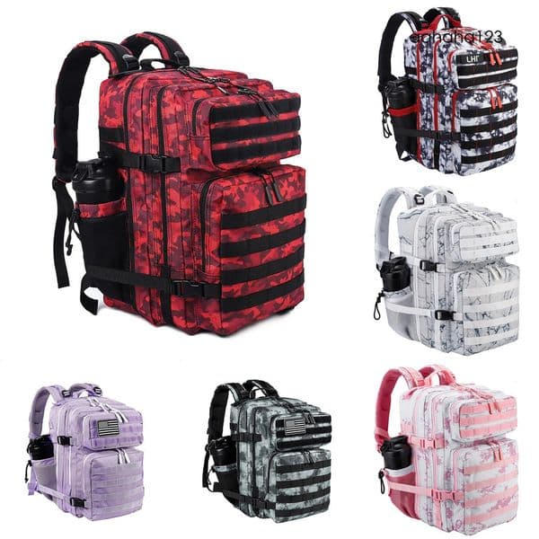 Men Women Waterproof Tactical Backpack 25L 35L 45L Outdoor Hiking Sports Gym Bag With Bottle Rack Item 250109 c7