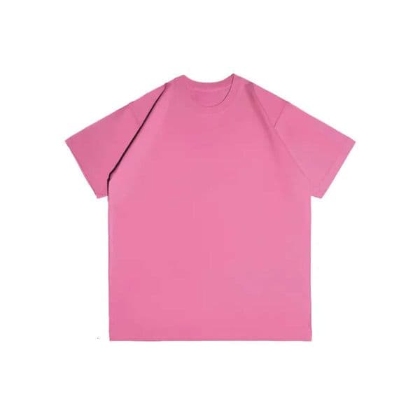 Men's T Shirts 400G Heavy Duty Short Sleeve T-Shirt Men Summer Cotton Thick Small Neckline Pure White American Half Tees Dailywear Unisex De4 014