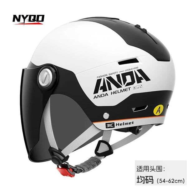Lightweight bicycle helmet for men and women sun protection half helmet motorcycle accessories electric car fashion summer Z260602