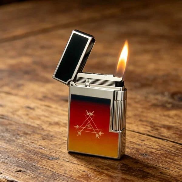 Lighters Bright Sound Lacquer Butane Gas Luxury Smoking Accessory For Fathers Day Gift CollectionJ260603