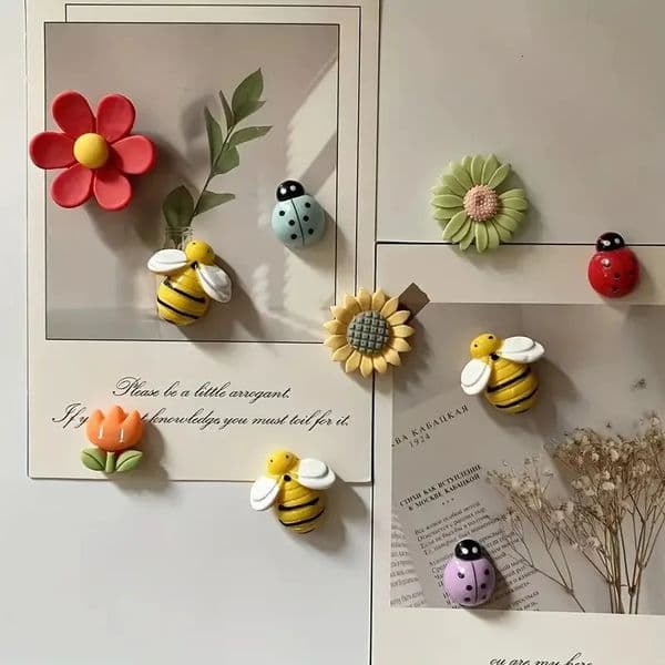 10pcs Adorable Refrigerator Magnets Durable Strong Hold for Kitchen Office More Versatile Home Decor Mothers Day Gift 260601