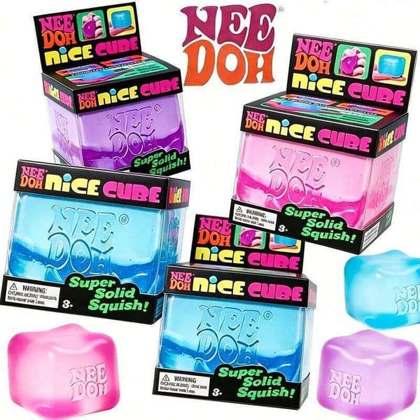 2026 Needoh and Glutinous Sensory Stress-relief Toy Cube Filled with Gel Stretchable Ball Soft Ice blind box Slow Rebound 26L0603