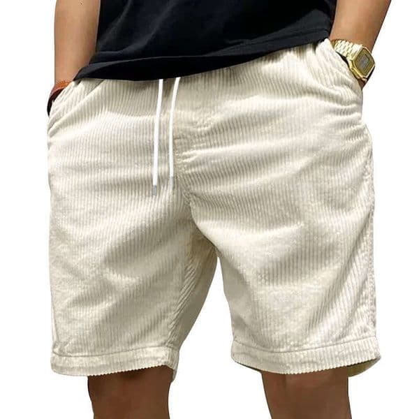 Cross-Border American Heavy-Duty Cargo Shorts For Men Summer Ins Trend Retro Corduroy Trendy Men's Casual Shorts 208