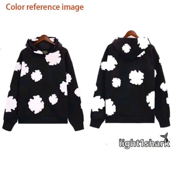 Desnim Hoodie Designer Hoodie Men's Tracksuits The Hoodies Cotton Wreath Pullover Kapok Clothing Long Slevee Streetwear Multiple Sport Casual Us Size 1a2