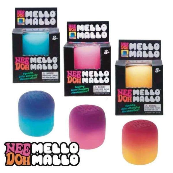 Needoh Color Changing Marshmallows Squishy Stress Toy Slow Rebound Marshmallow Texture Fidget For Adult Anxiety Relief 26L0603
