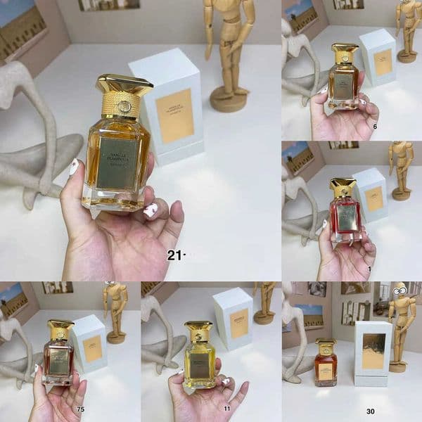 Extrait Classic 50ML Collection Vanille Planifolia No21 Vanilla No6 Iris No1 Rose Womens Perfume Body Fragrance1688 Y260603