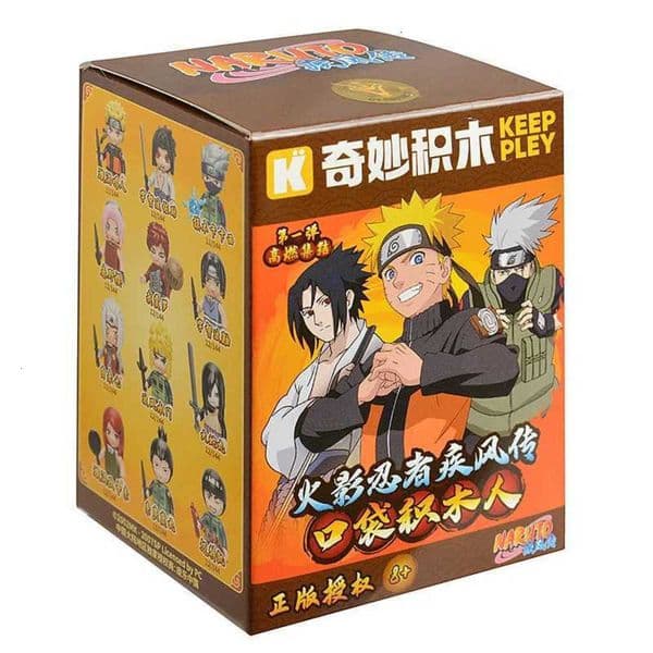drAWings Naruto blind box arCHItectural New Keeppley assembly Uzumaki Shipden action model toy CHIldrens gift K260321 Y260516 Y260603