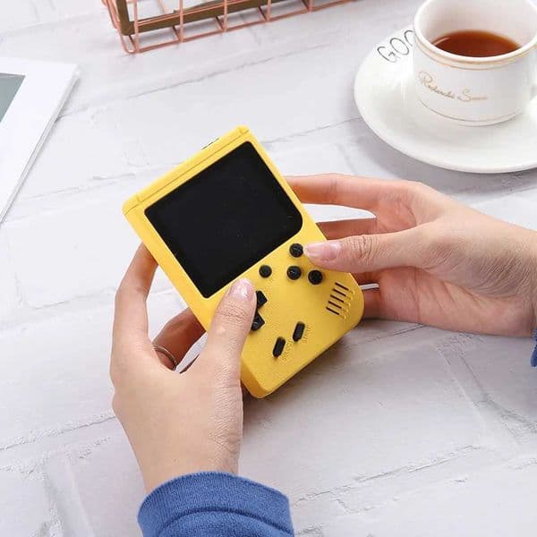 Game Classic Video 5 Console Retro Portable Mini Handheld 8-Bit LCD Kids Game Player Built-in 400 Games Consola GiftsJ260603