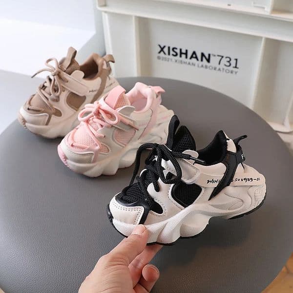 Fashion Children Sneakers Spring Autumn Causal Kid Running Walking Shoes Versatile Girls Boys Shoes260603