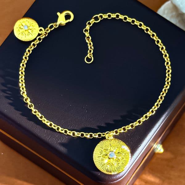 Luxury Turquoise Bangle Bracelet Gold Tone Crystal Accent Woven Texture Engraved Statement Jewelry Fashion Accessory Gift For Women For Collectors Now