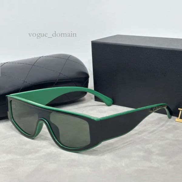 For Women Fashion Beach Sunglasses Trendy Double C Letter Cat Eye Eyeglasses Oval Monogram Cc Sunglasses With Box 411