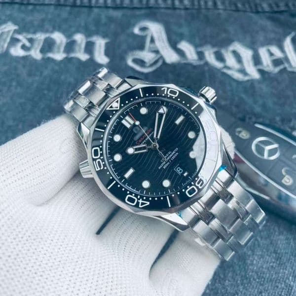 Omgs Watch Designer Watch Automatic Orologio Fashion Movement Transparent Case 300M Watch Diver Mens Montre De Reloj 904L Steel OME Wristwatch Quality 472