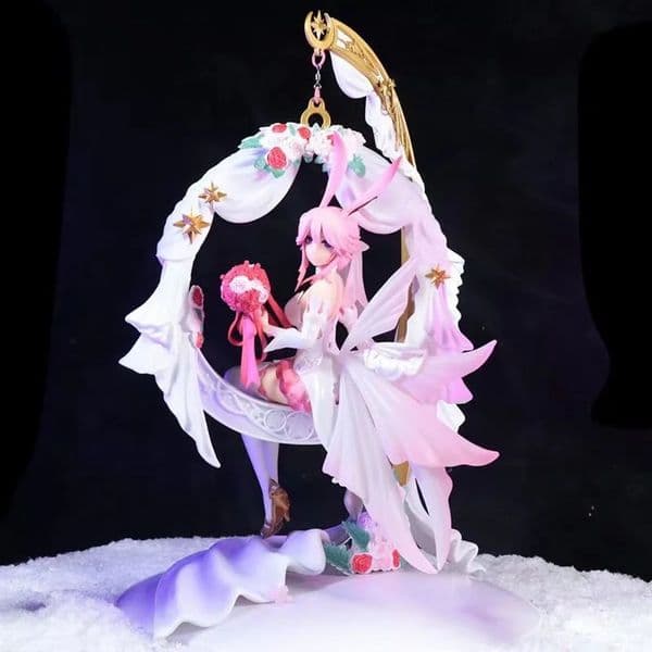 Beautiful Girl Series, Dream, Wedding Dress, Rabbit Ears, Model Ornament, Boxed Figure