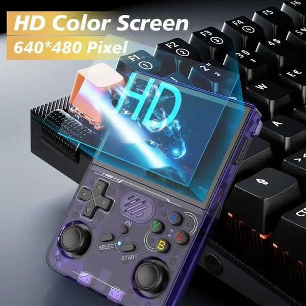 Handheld BOYH R36XX Upgraded Game Retro Console Linux ARKOS Wi-Fi Pocket Player ports PS1/PSP/N64/GBAJ260603