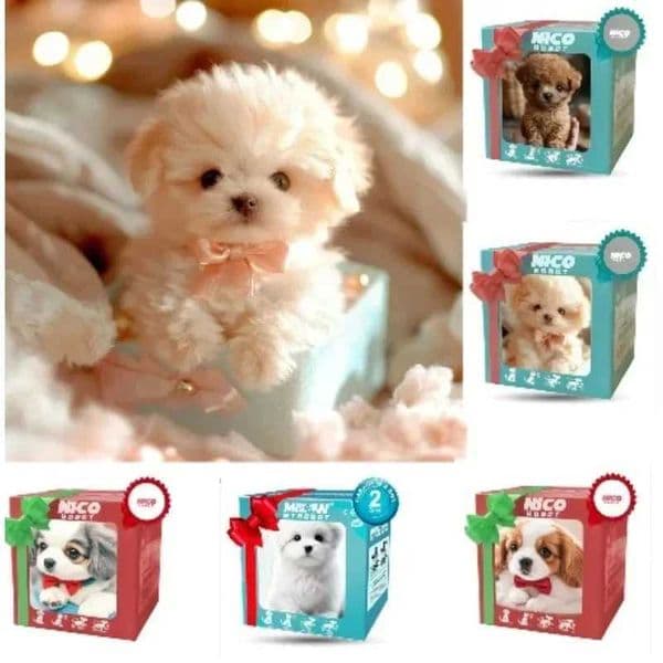2025Smart Interactive Robot Dog Toy Electronic Puppy with Touch Sensor - Best Gift for Girls virtual pet tomogachi robot dog T260602