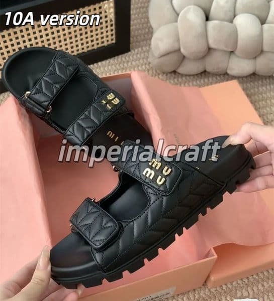 Dsignr Slipprs MM Sandals Fashion Raffia Ffct Wovn Fabric Mius Shoes Slids Whit Natural Flat Miue Slippr Summr Bach Indoor Slid Womn Flip Flops Premium Sandals b57