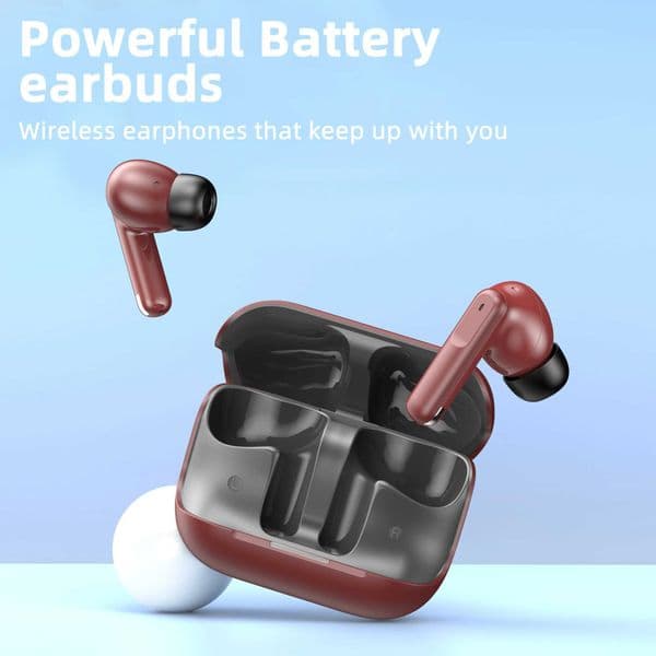 Bluetooth 5.3 Wireless Skin Type Surface Earphones Dual Mic ENC Noise Reduction In Ear Low Delay Earbuds True Wireless Stereo L260602