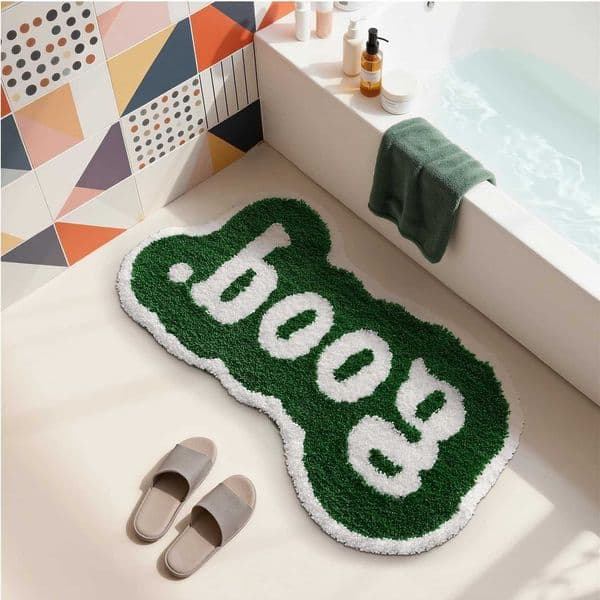 Cute Wool-Like VIKAMA Carpet Anti-Slip Water-Resistant Bathroom Floor Mat Soft Children's Bedroom Carpet Home Decoration L260603