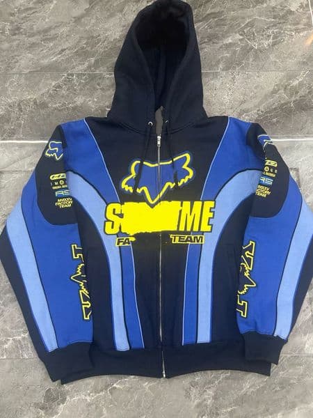 Mens designer Hoodie Loose Mens Super Hooded zipper Embroidered Letters Sweatshirt Sportswear Fashion Hip Hop Hooded Sweatshirt Tracksuits casual hoody
