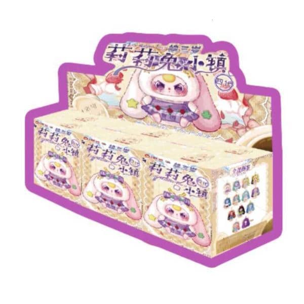 Lily V4 Genuine Rabbit Town Baby Three Vinyl Face Trendy Blind Box Toys Cute Princess Dress Figurine Doll Children Surprise Gift J251105 K260321 Y260603