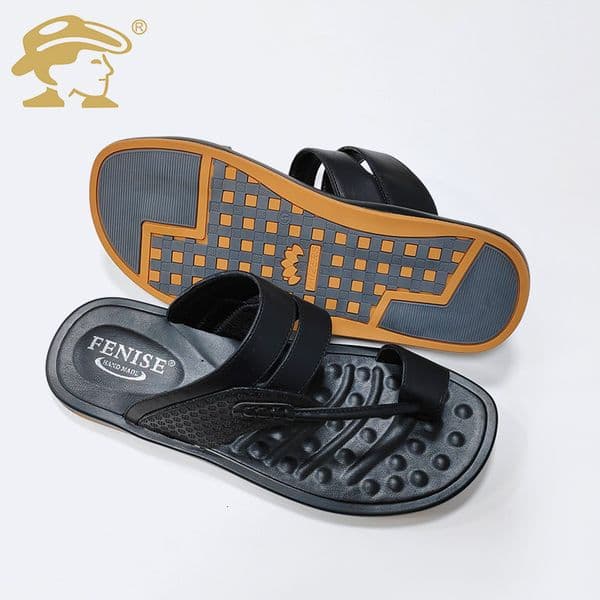 2023 New Style Men's Beach Slippers for Export in the Arab Region - Large Size Beach Sandals
