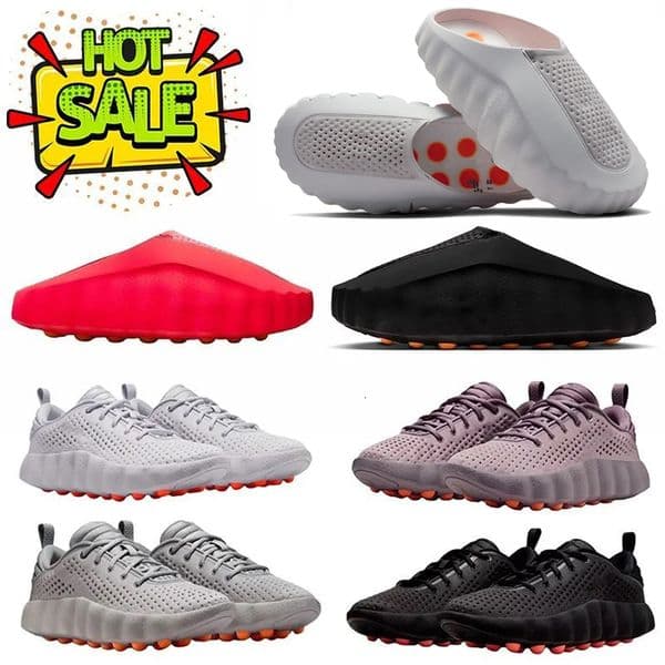 2026 Desginer Mind 001 002 Slides Slide High Quality Slippers Soft Rubber Tech Comfortable Sandals Mules Clogs Black Red Bone Light Grey Men Women Size 36-45