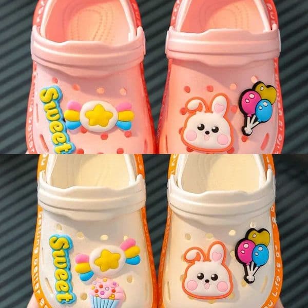Garden Summer Children Clogs Shoes Boys Girls Beach Sandal Kids Lightweight Breathable Cute Slip Baby Slippers L260603