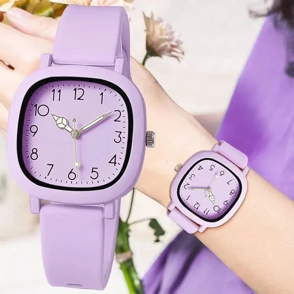 Fashion Bear Women Quartz Watch Ladies Casual Silicone Jelly Watches Clock Girl Gift Zegarek Damski 260602