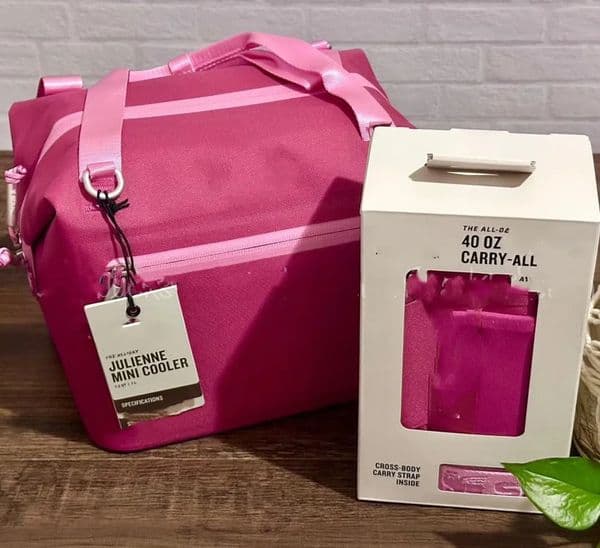 Luxury Designer china dinnerware Lunch Bags All Day Julienne Mini Soft Cooler Box Carry-All 40Oz Cup Crossbody Bag With Phone Pocket For Cups Accessories Free S 13