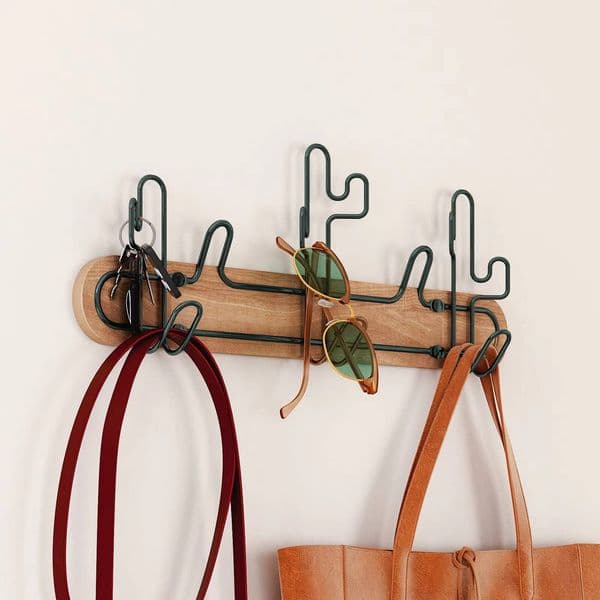 High-Quality Decorative Hook, Wooden Rack Wall-Mounted Coat Hook