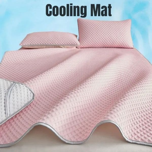 Single Queen King Cooling Mattress Topper Summer Mattress Pad for Sleepers and Night Sweats Instant Cooling Mattress Cover 260603