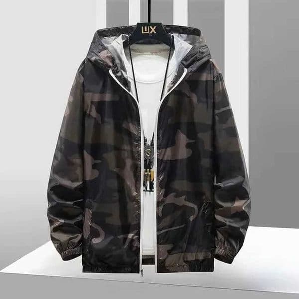 Women Running Men Sportswear Beach Hooded CloTHes Couple JaCKets Camouflage Transparent SunsCREEn Coat Camo CloTHe M260603