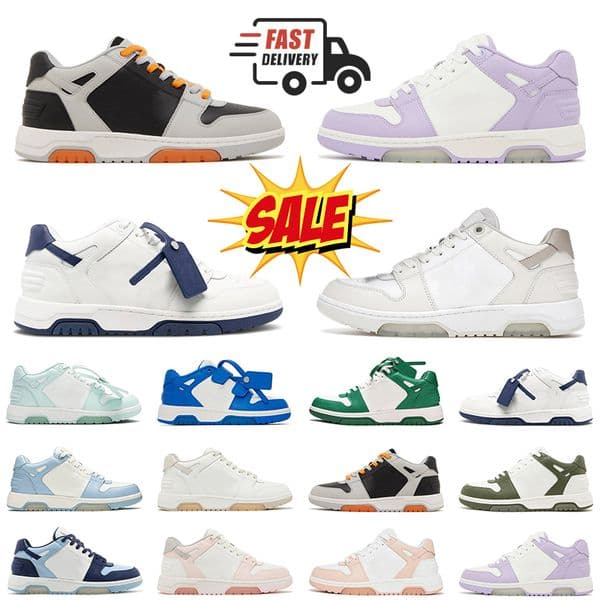 2026 Designer Out Of Office Sneaker Luxury low Shoes For Walking Men Women Scarpe Black White Blue Grey Olive Pink Purple Mens Trainers Sports Shoes Sneakers