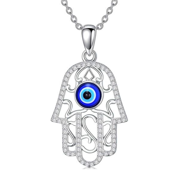 Eye New Devils Necklace Gift Fashionable Versatile Palm Simple Pendant Necklace Womens Jewelry L2606033S7S