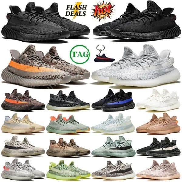 Top Sale Designer 350 v2 Running Shoes Sneakers Trainers for black white blue Mens Women 350s Outdoor Sports Hiking shoe SIZE EUR 47