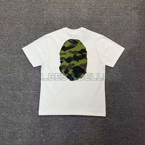 Bapi T-Shirt Designer Cotton Short Luxury Sharks Bapi Shirt High Quality Camouflage Pattern Tshirts Clothing Street Short Sleeves Bapp Fashion Casual Tee 1e4