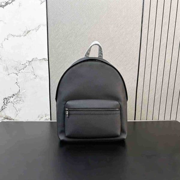 leather backpack for men and women casual commuter laptop bag simple and large capacity brand_designerWHAX