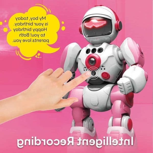Toy Robot Rc Control Interactive Robot Intelligent for Kids Dance Voice Command Touch Gesture Control Toys Birthday Gifts L260603