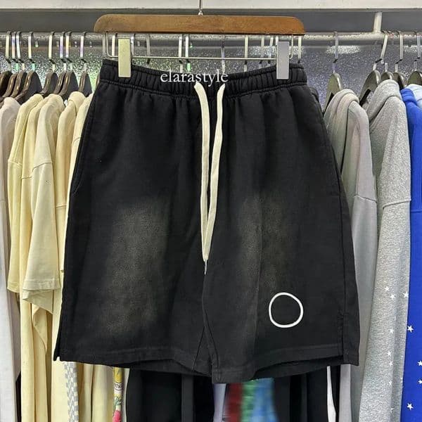 Designer Mens Helles Shorts Letter Graphic Print High Street Vintage Hip Hop Shorts Summer Womens Loose Casual Washed Hellly Shorts c82